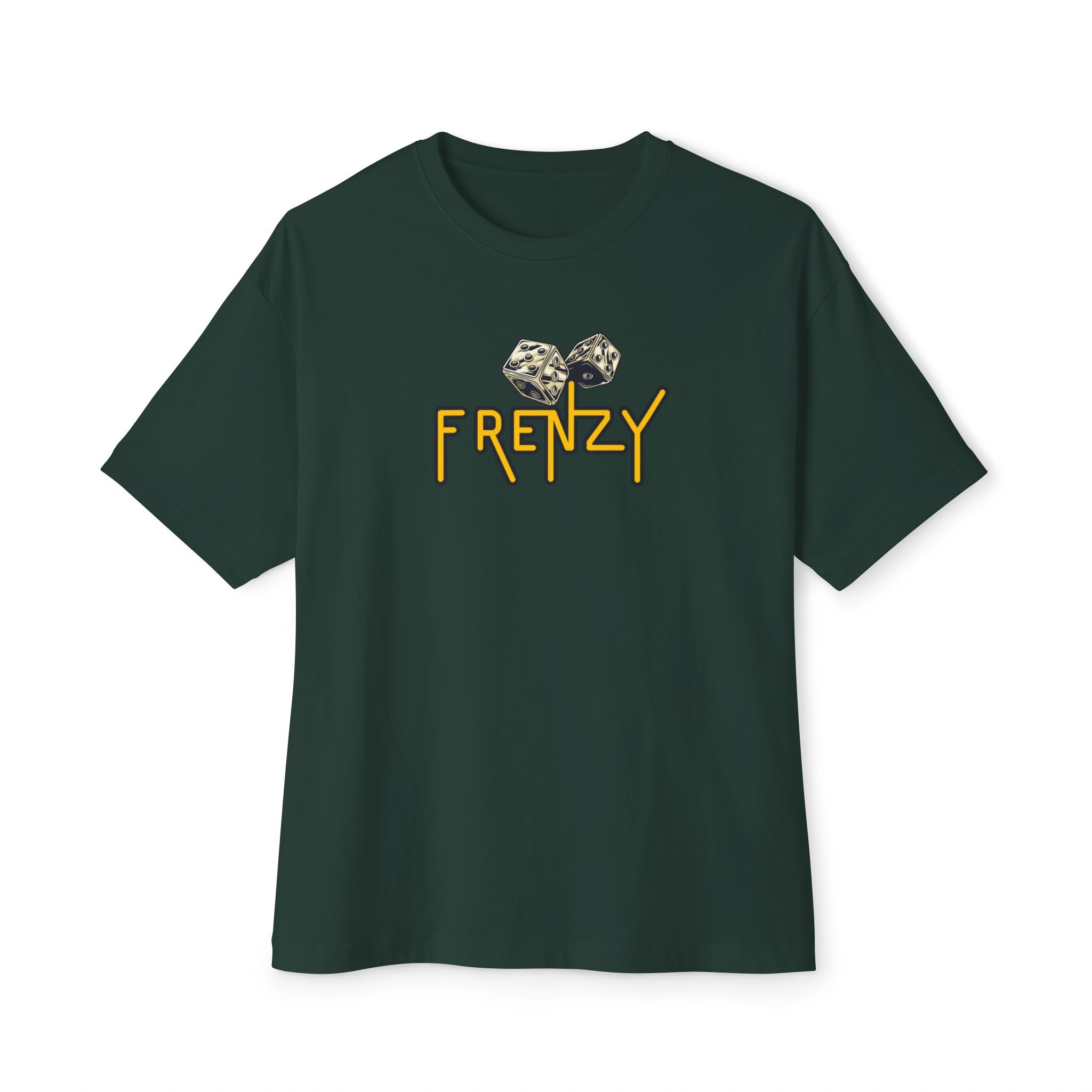 Life Is a Game Dice Tee — "Frenzy" Gamer Graphic Shirt