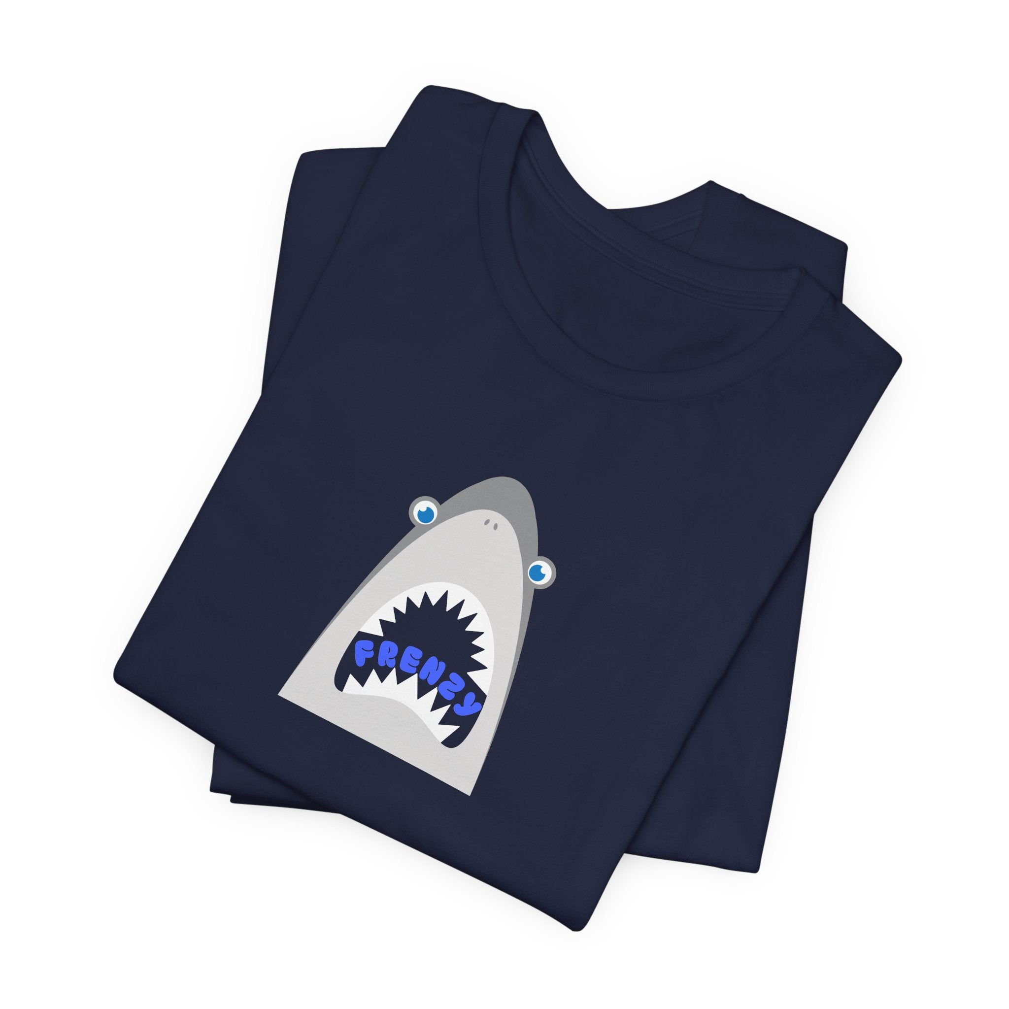 FRENZY Logo Tshirt-Shark Bite