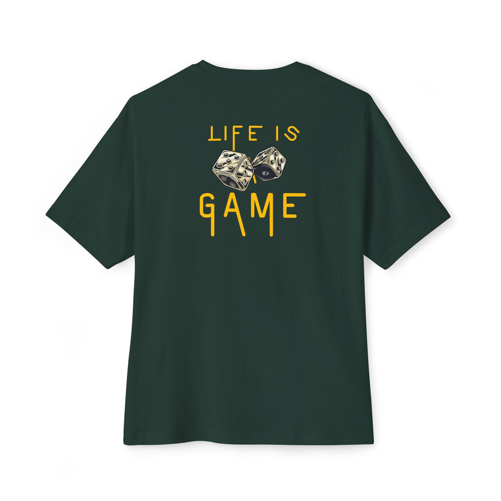 Life Is a Game Dice Tee — "Frenzy" Gamer Graphic Shirt
