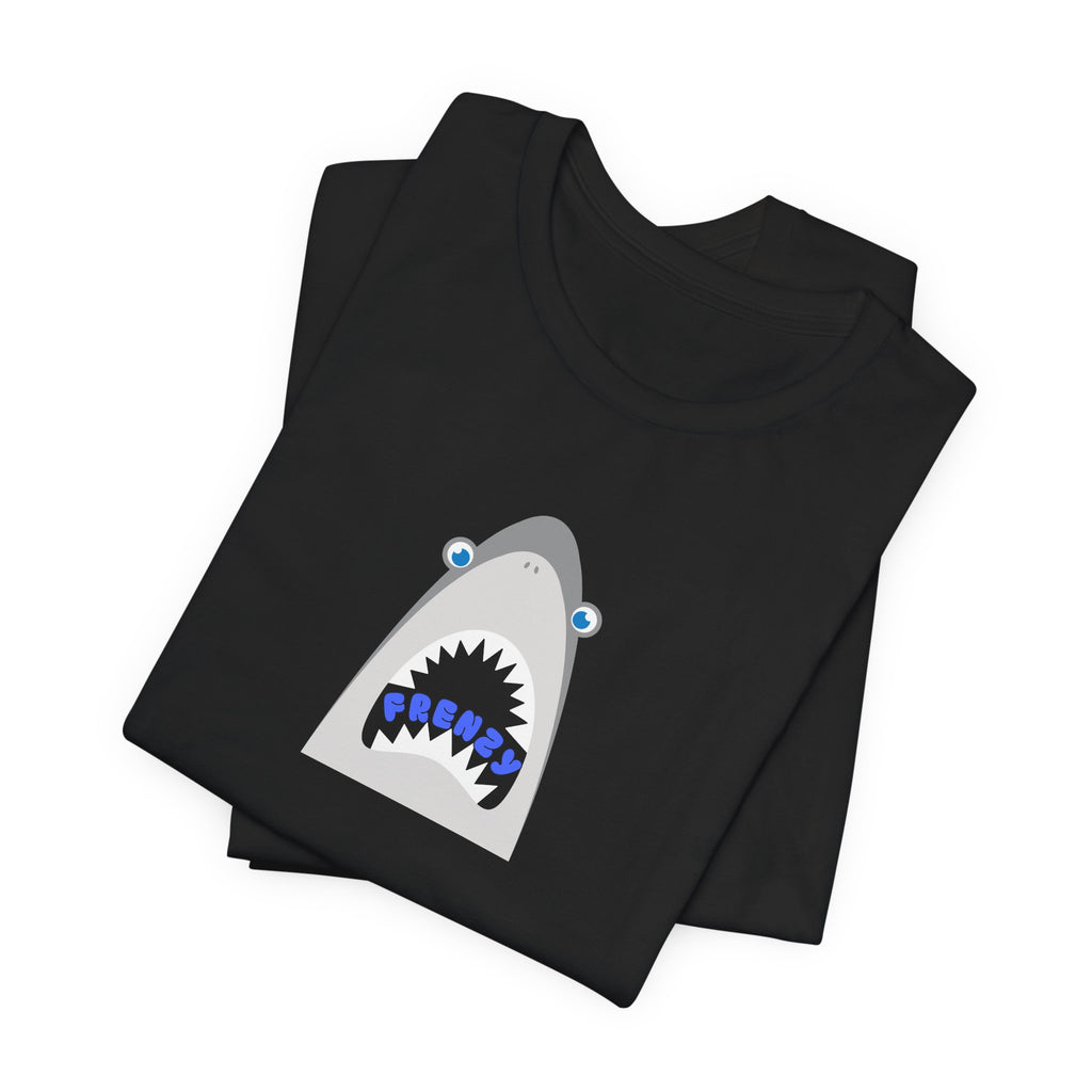 FRENZY Logo Tshirt-Shark Bite