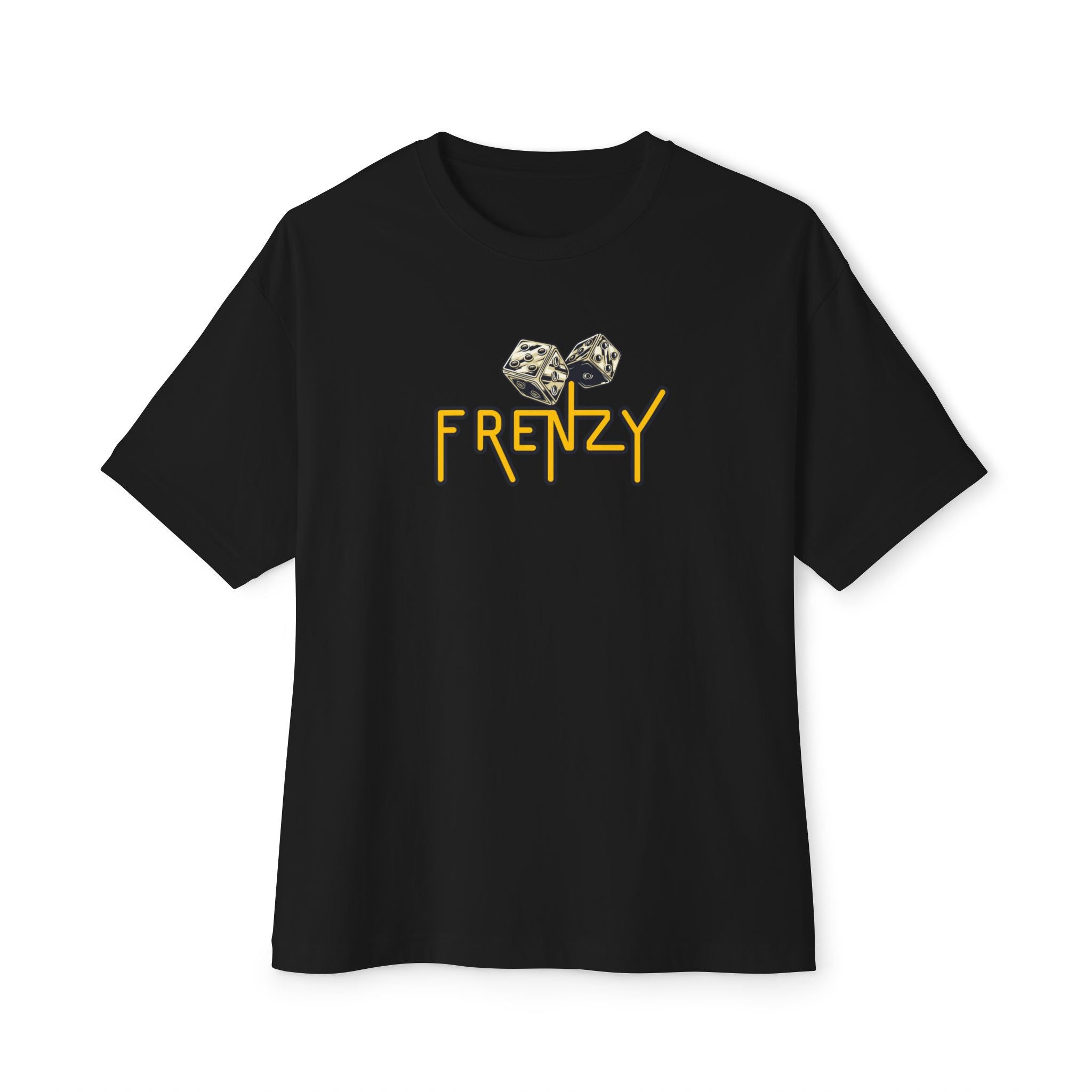 Life Is a Game Dice Tee — "Frenzy" Gamer Graphic Shirt