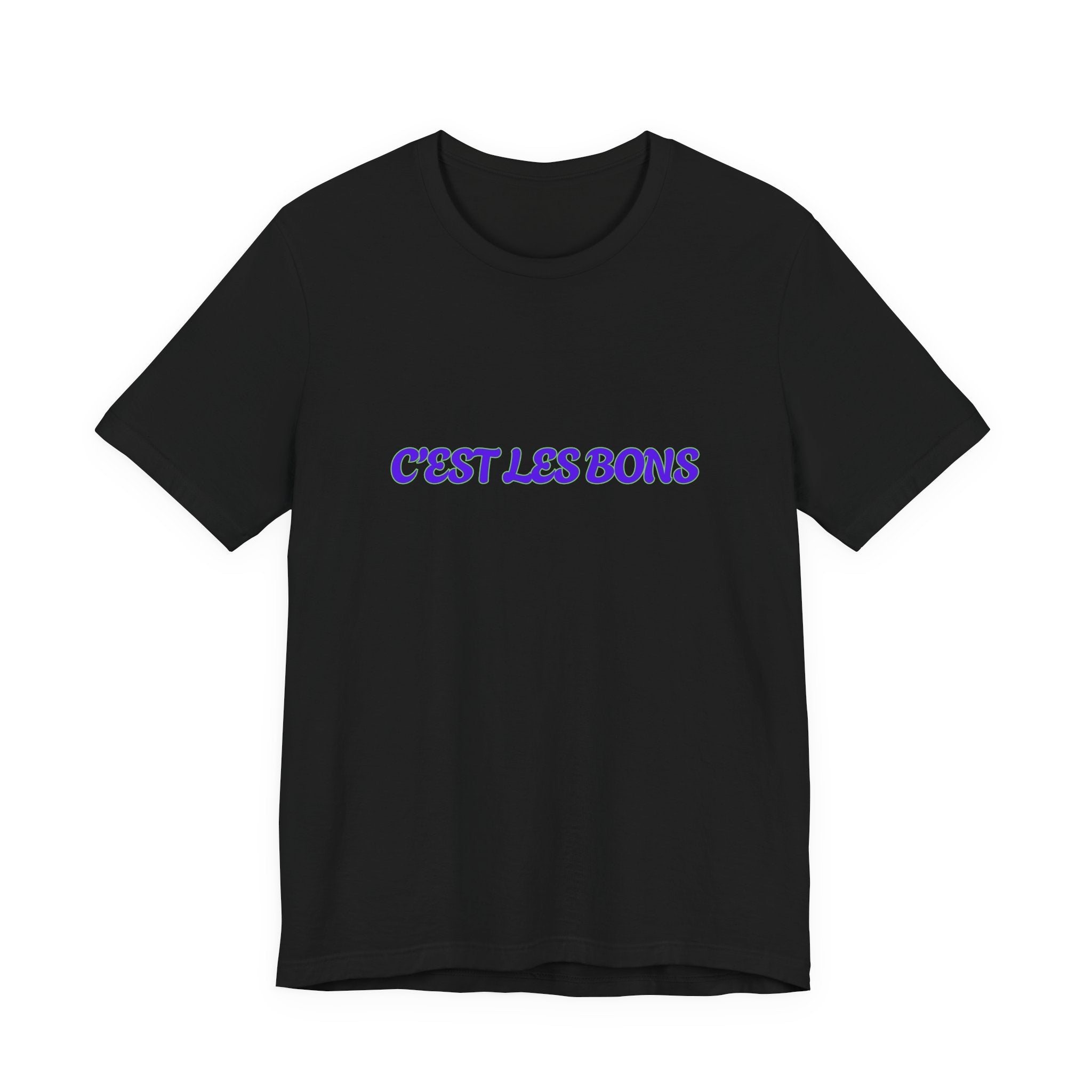 C'est Les Bons Graphic Tee — Playful French Phrase T-Shirt