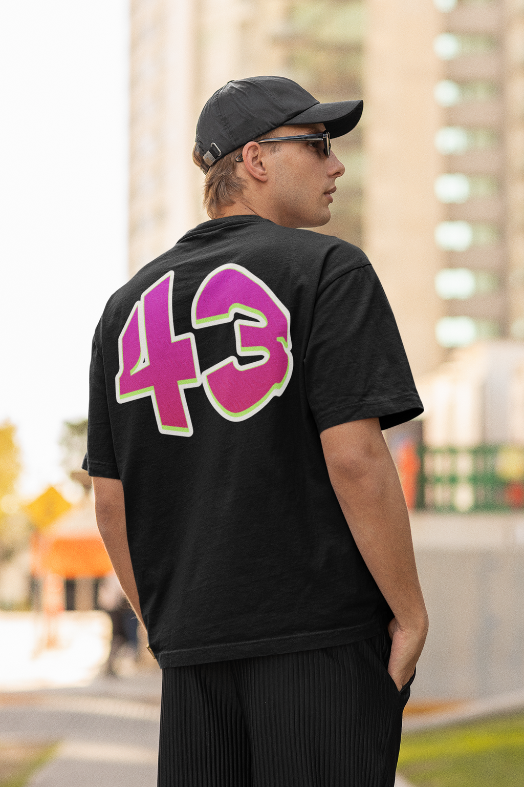 FRENZY T-Shirt — 'Gremly' Logo Front with '43' Graffiti Back