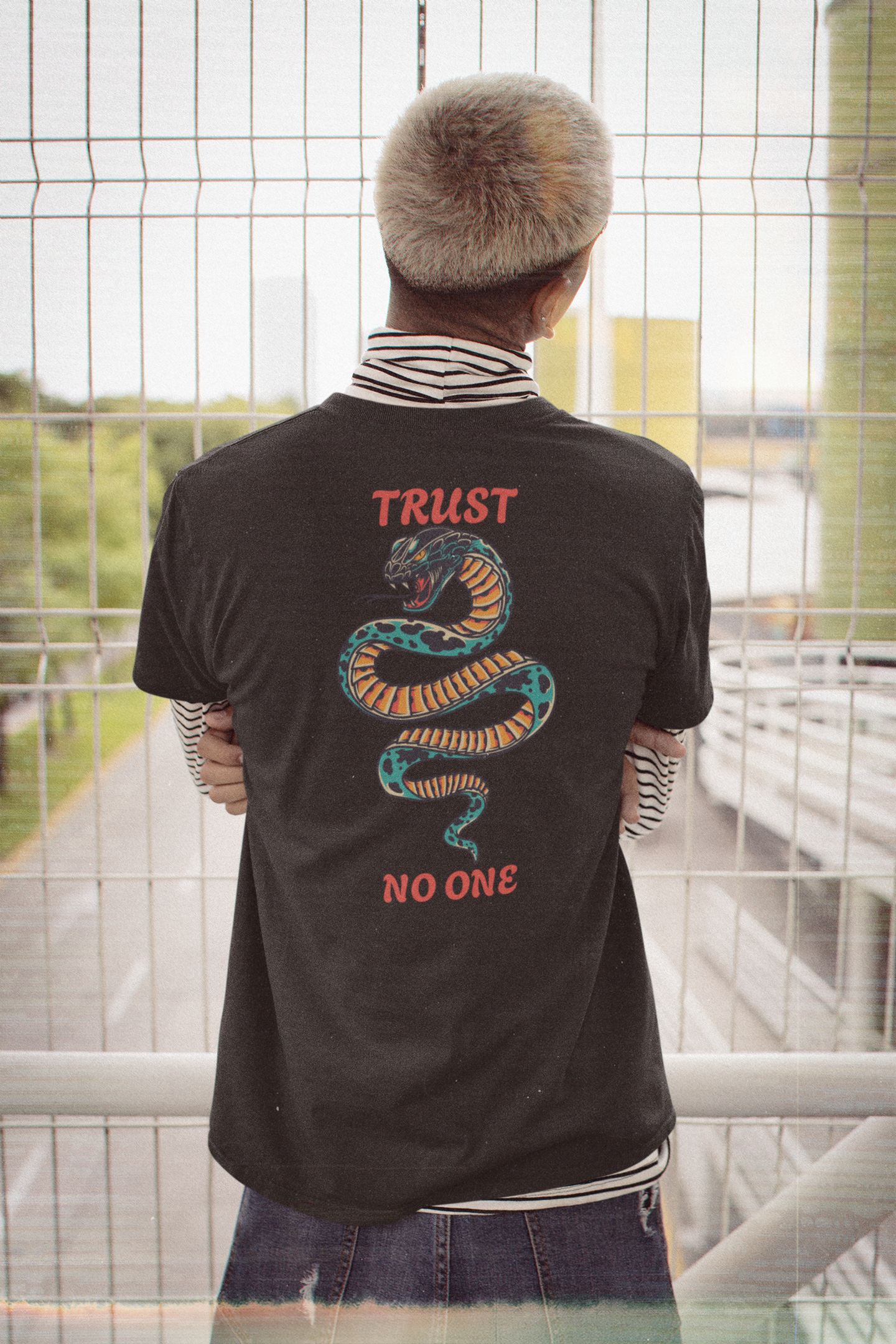 FRENZY-Trust No One-T-Shirt — Frenzy Graphic Tee