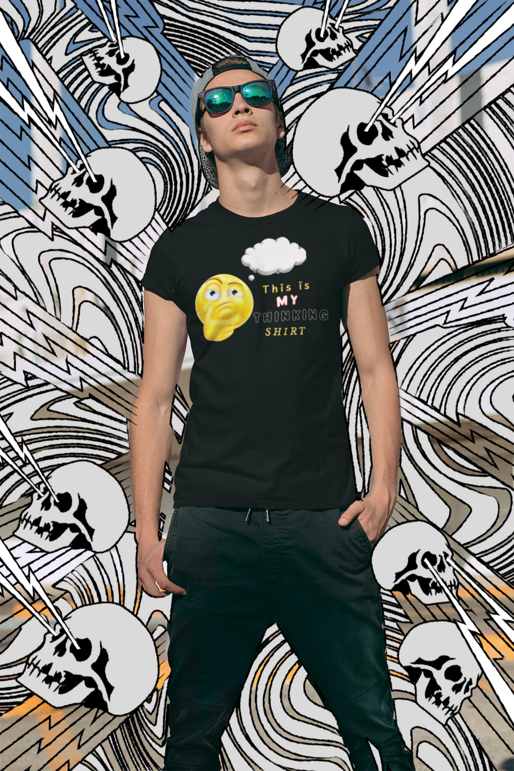 “This Is My Thinking Shirt”