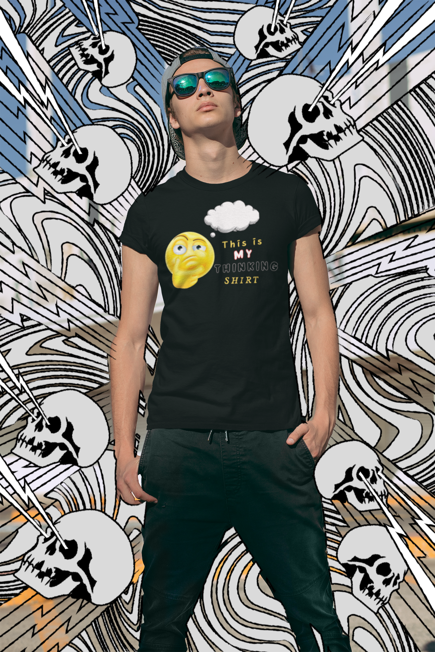 “This Is My Thinking Shirt”