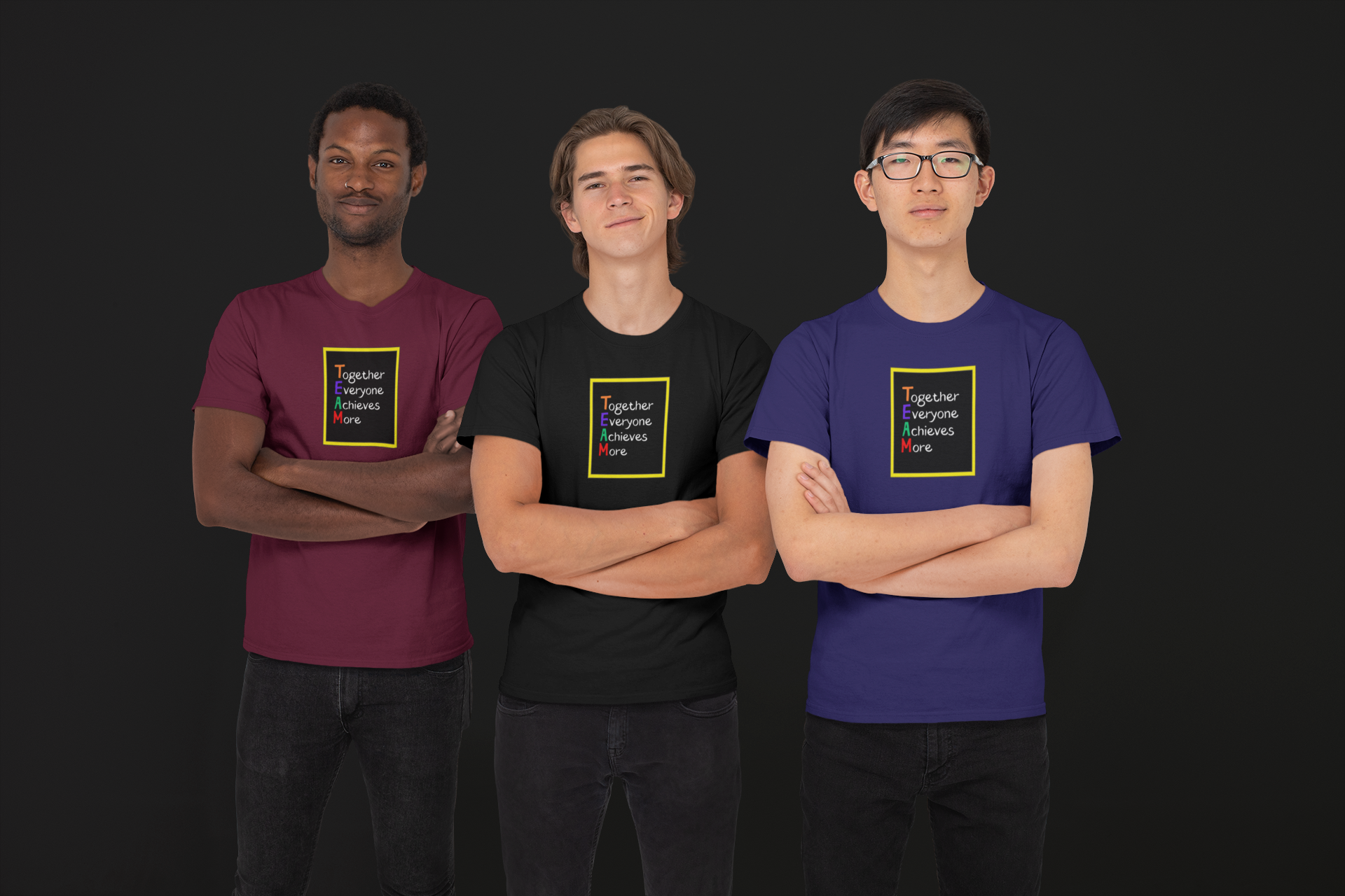 TEAM – Together Everyone Achieves More Inspirational T-Shirt